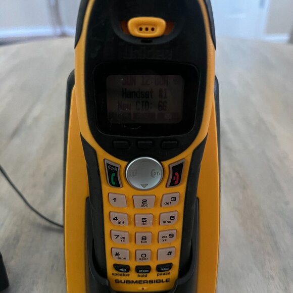 Uniden Water Resistant Submersible Phone WXI477 5.8 GHz Phone  **TESTED** - Picture 2 of 4